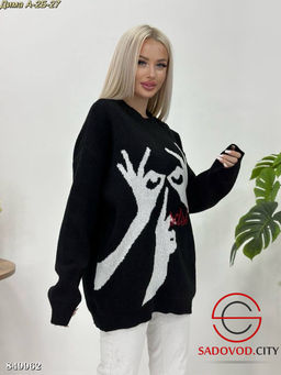 Кофта женская с принтом