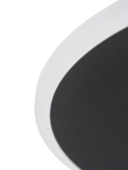 Люстра FL51393, пульт, LED, 3000-6400K, 65 Вт, 56×48×12 см, чёрная