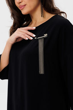 Платье INVITE 4083 черный дизайн - Mira fashion фото 339