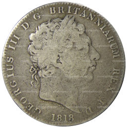 1 крона 1818 года Великобритания
