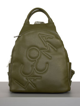 LACCOMA рюкзак Адель-24-L815-хаки эко кожа хлопок