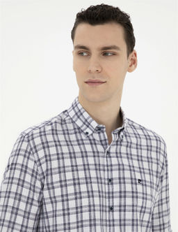 Lacivert Regular Fit Uzun Kollu G_mlek - Pierre cardin фото 2