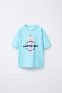CAMISETA ESTAMPADO / Azul