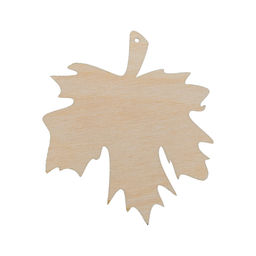 Заготовка для декорирования Mr. Carving БА-50 Подвеска фанера 9x10 см 0.4 см Кленовый лист