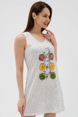 Ночная сорочка из кулирки Fruits&bikes берёзка