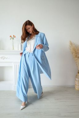 Жакет AURA 1027-170 голубой