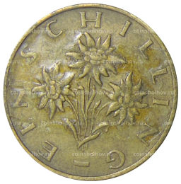 Монета 1 шиллинг 1976 года Австрия