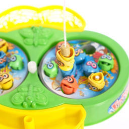 Уценка Рыбалка Бабочка: 18 рыбок, 2 удочки, заводная, МИКС