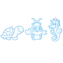 Набор творческая мастерская "Жители океана" в коробке