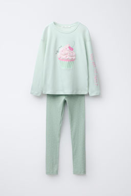 AGES 6-14 / SHEEPSKIN CAKE PYJAMAS