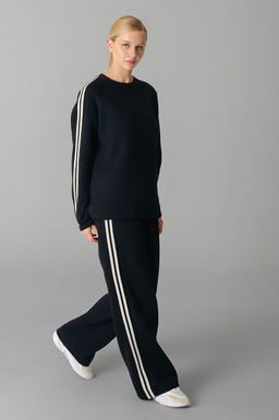 Арт. 2918 Костюм женский с начесом 46-54 (5 шт) Цвет:черный