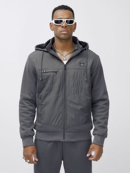 зимний с начесом !Спортивный костюм серого цвета - Mtforce фото 9