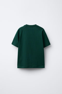 JOGGING T-SHIRT WITH LABEL - Zara фото 2