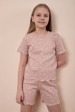 Пижама футболка и шорты М226007рм - Елена фото 4
