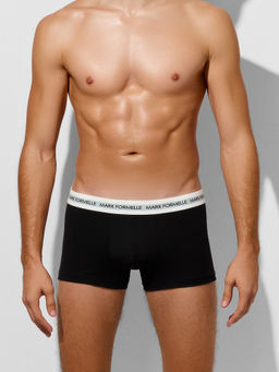 Цена за 2 штуки! Трусы боксеры мужские черные