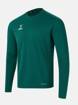 Джемпер тренировочный JOGEL DIVISION PerFormDRY Pro Training Top, темно-зеленый, детский  фото 4