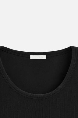 BASIC RIBBED TANK TOP - Zara фото 8