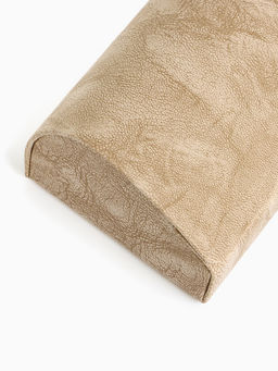 Футляр для очков на магните, размер 16×5.5×3 см, бежевый