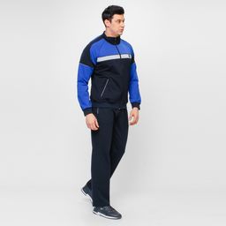 RODOS Спортивный костюм мужской весна/лето М-175/1 Синий/Васильковый/Светло-серый