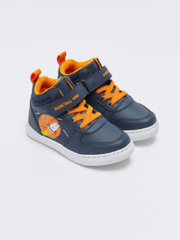 Ba?c?k ve C?rt C?rtl? Bilek Boy Erkek ?ocuk Spor Ayakkab?