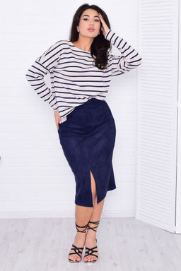 *Джемпер тельняшка женский Ф-3-039 - Новое кимоно фото 18