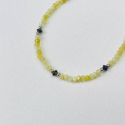 Браслет из Опала и Обсидиана