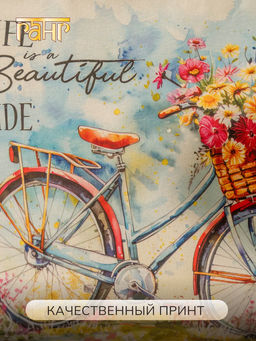 Сумка (хлопок,джут) ламинированная 38х15х35см №3000/8 (Лето 2025) - Ганг фото 11