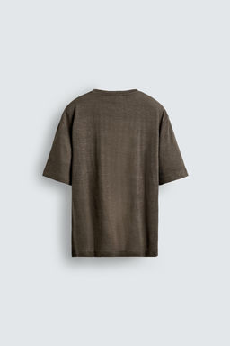 HEMP - VISCOSE T-SHIRT - Zara фото 8