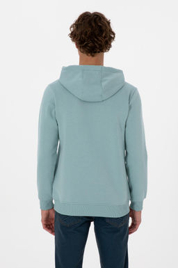 Erkek Mint Basic Sweatshirt Sepette S_rpriz _ndirim - U.s. polo assn фото 5