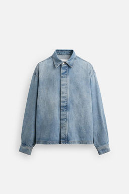 LIMITED EDITION DENIM OVERSHIRT - Zara фото 6