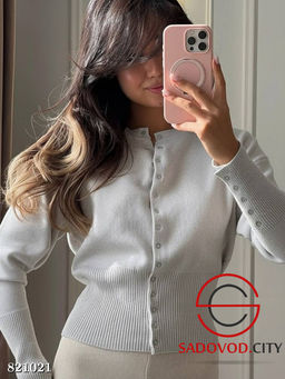 Кофта женская на кнопках