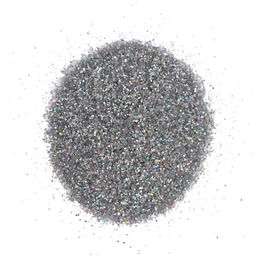 Декоративные блёстки LUXART LuxGlitter (сухие), 20 мл, размер 0.2 мм, голографические серебристые