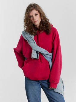 Худи женское светло-голубое