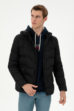 Мужское черное пальто Неожиданная скидка в корзине