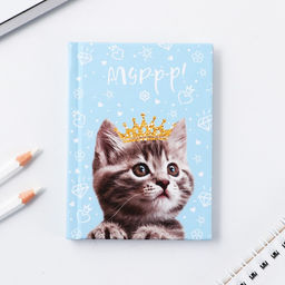 Блокноты в твердой обложке А7, 64 л Мур-р-р