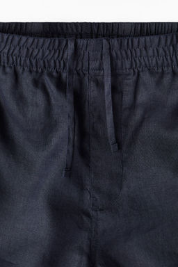 Pantalon corto de lino Regular Fit - H&m фото 3