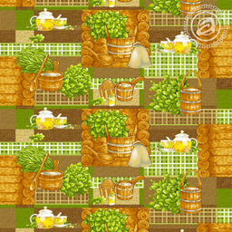 Банька 80*150/1 шт. Вафельные полотенца