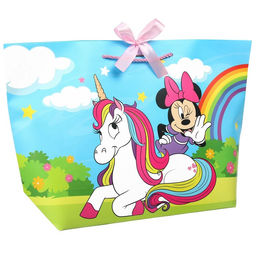 Пакет подарочный, сумка, 46 х 31 х 13 см, Миини и единорог - Disney фото 4