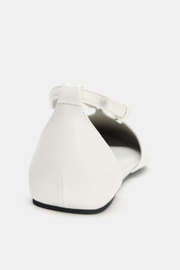 FLAT SHOES WITH ANKLE STRAP - Zara фото 15