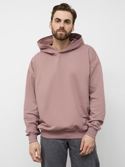 Худи мужское светло-розовое однотонное - Mark formelle фото 2