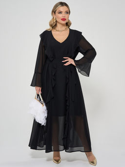 Платье 0372-1 бирюзовый - Dora фото 11