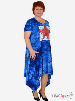 Платье Модель №48 размеры 52-72 - Plusmoda фото 6
