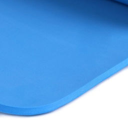 Коврик для йоги и фитнеса спортивный гимнастический EVA 8мм. 173х61х0,8 цвет: голубой / YM-EVA-8B / уп 20 - Галеонтрейд фото 2