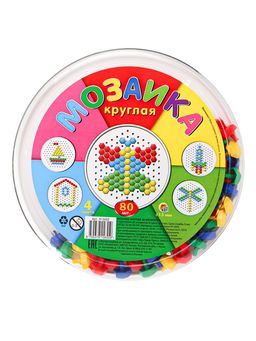 Мозаика круглая 80 деталей (М-5655)
