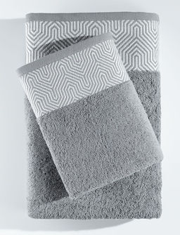 Полотенце Калипсо 50х90 см Антрацит