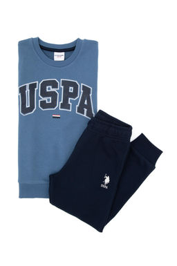 Erkek _ocuk Mavi Pijama Tak_m_ Sepette S_rpriz _ndirim - U.s. polo assn фото 11