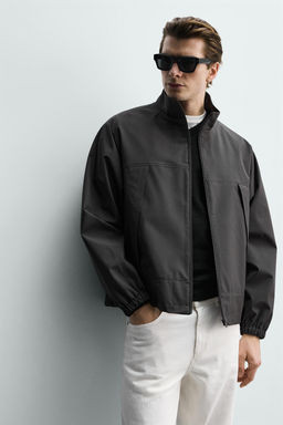 CAZADORA T?CNICA LIGERA WATER REPELLENT / Gris topo - Zara фото 6