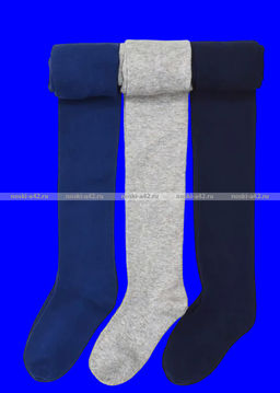 Цена за 12 шт. BFL колготки детские на мальчиков ассорти однотонные