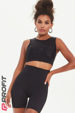 Шорты-велосипедки в рубчик, с высокой талией shd.130.001 - Profit фото 11