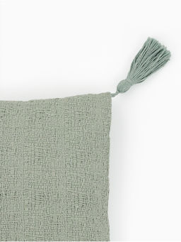 Наволочка декоративная с кисточками SL Home TASSEL, 4545 см, оливковая - Sima-land home фото 2